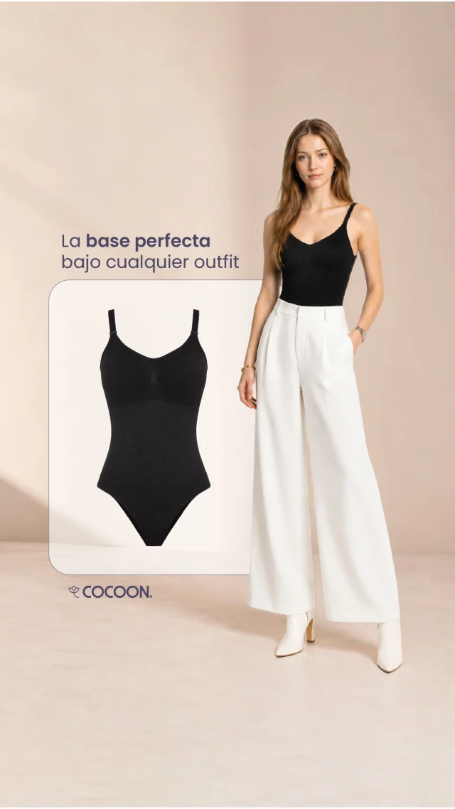 Todo gran look comienza con una base que te haga sentir cómoda y segura. El body de COCOON está diseñado para brindar un ajuste favorecedor, acompañar tu silueta y convertirse en el aliado ideal para cualquier ocasión. Su diseño versátil y cómodo se adapta a tu día a día, para que disfrutes de la confianza que necesitas desde el primer momento.

💜 Haz que cada outfit luzca aún mejor con la base perfecta.

🛍️ Descubre nuestra colección y encuentra el body ideal para ti. ¡Compra ahora y transforma tus looks con COCOON!

#COCOON #LaBasePerfecta #BodyMoldeador #ModaFemenina #Estilo #Comodidad #OutfitDelDía #Confianza